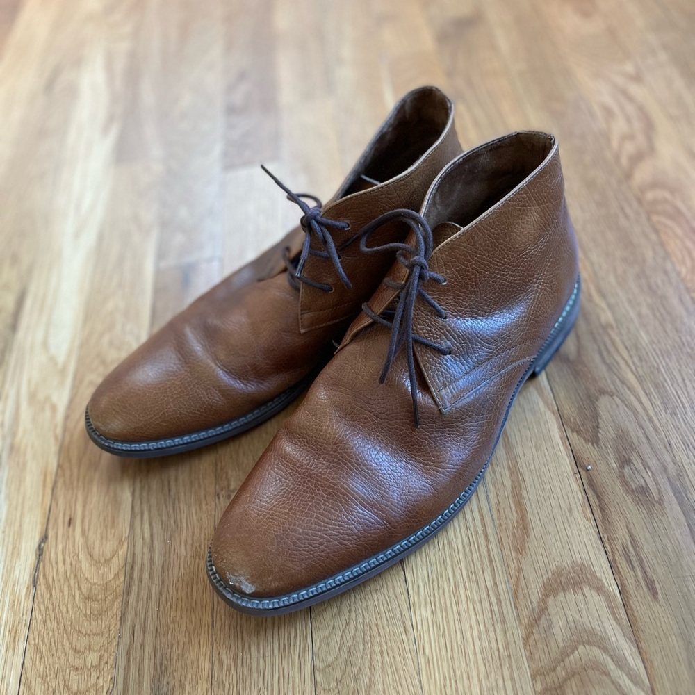 Men's Brown Leather Shoes